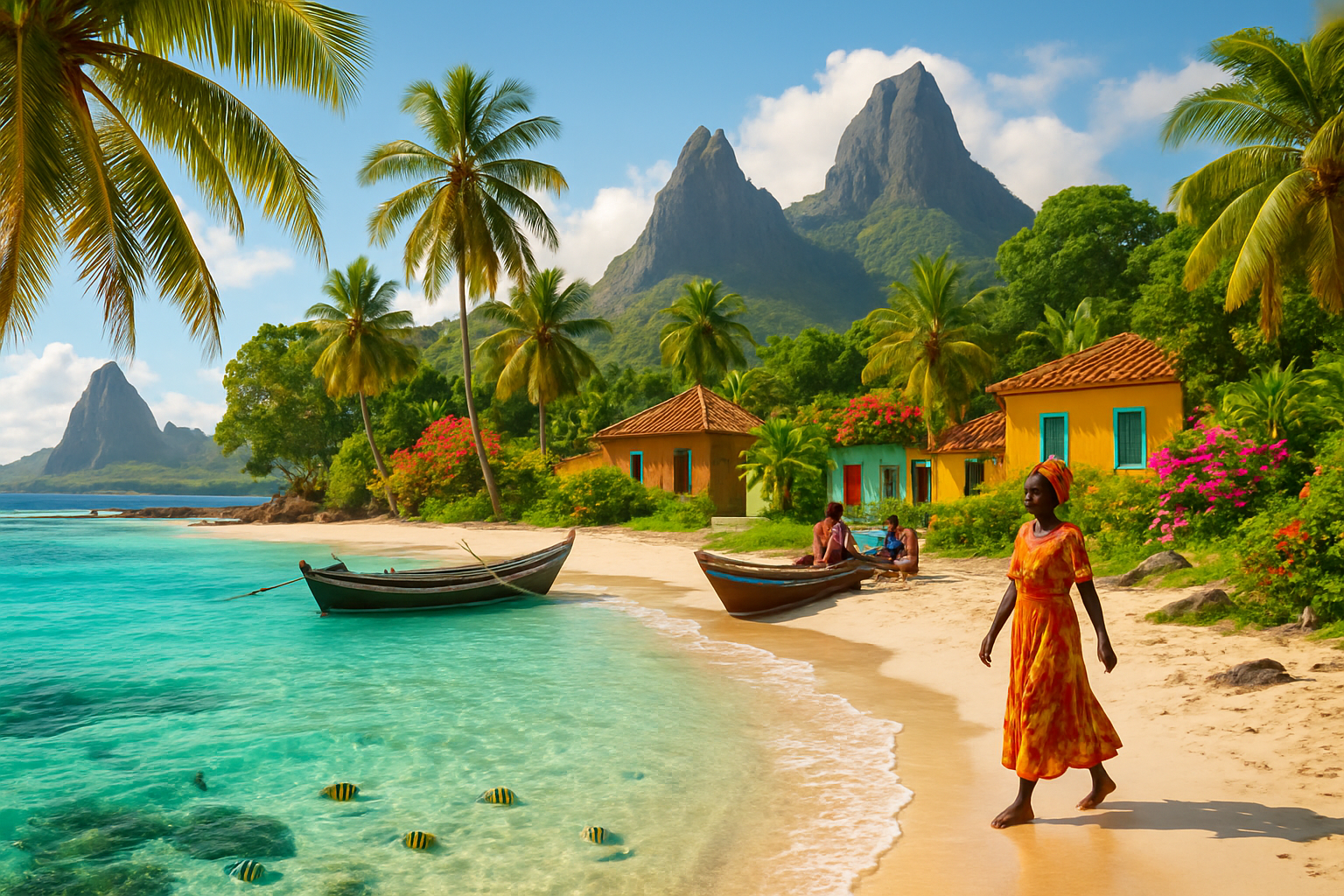 African island 